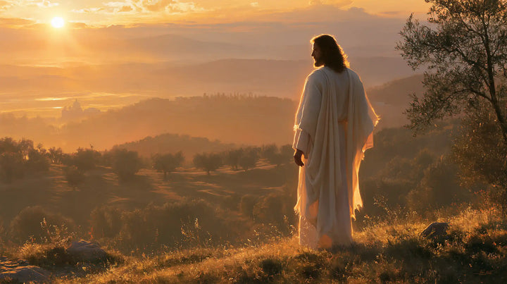 Jesus at Sunset — The Amber Valley