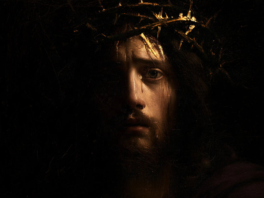 Jesus Crowned with Thorns — The Slender Light upon the Brow
