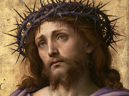 Jesus crowned with thorns in Florentine Renaissance style in Florentine Renaissance style, landscape Christian artwork no. 7
