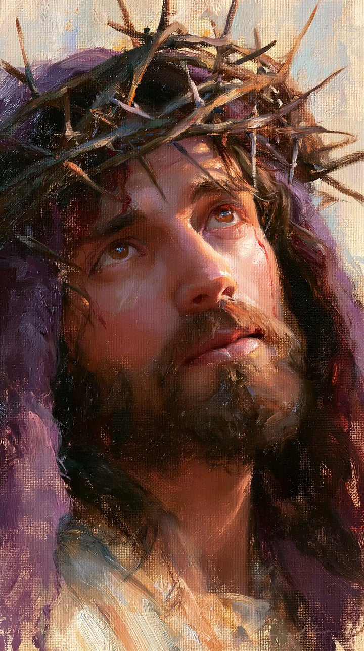 Jesus Crowned with Thorns — The Appeal in Lavender Shelter