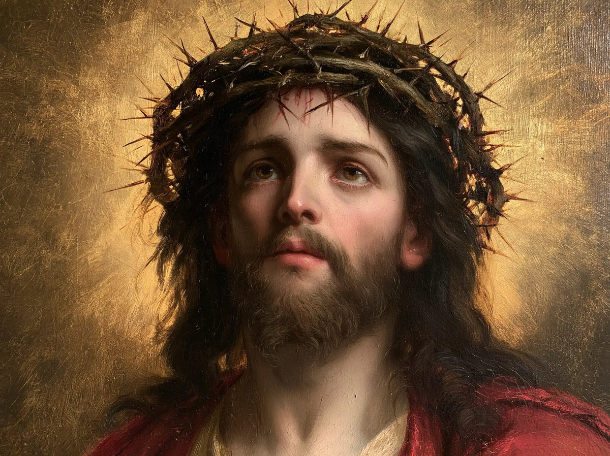 Jesus Crowned with Thorns — The Crown in the Halo of Dust