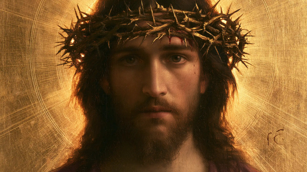 Jesus Crowned with Thorns — Fine Rays of the Still Gaze