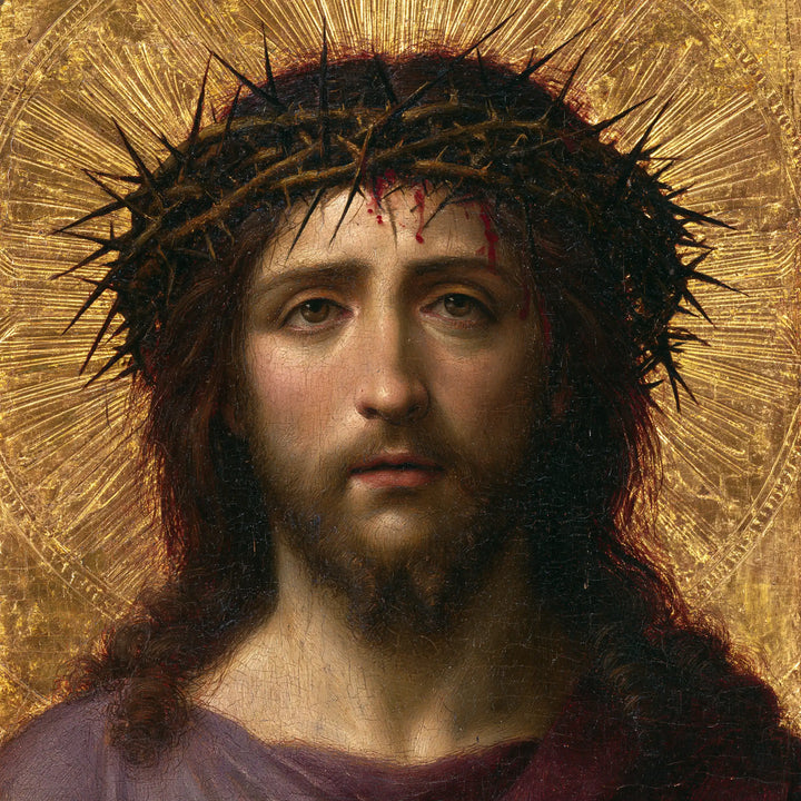 Jesus Crowned with Thorns — The Crown before the Engraved Sheaf
