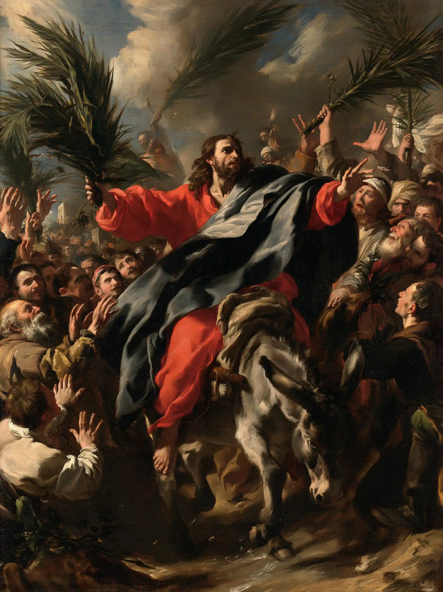 Jesus Enters Jerusalem – Theatrical Baroque · Portrait no. 8