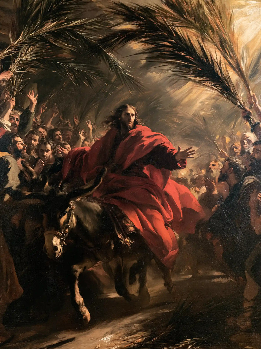 Jesus Enters Jerusalem – Theatrical Baroque · Portrait no. 13