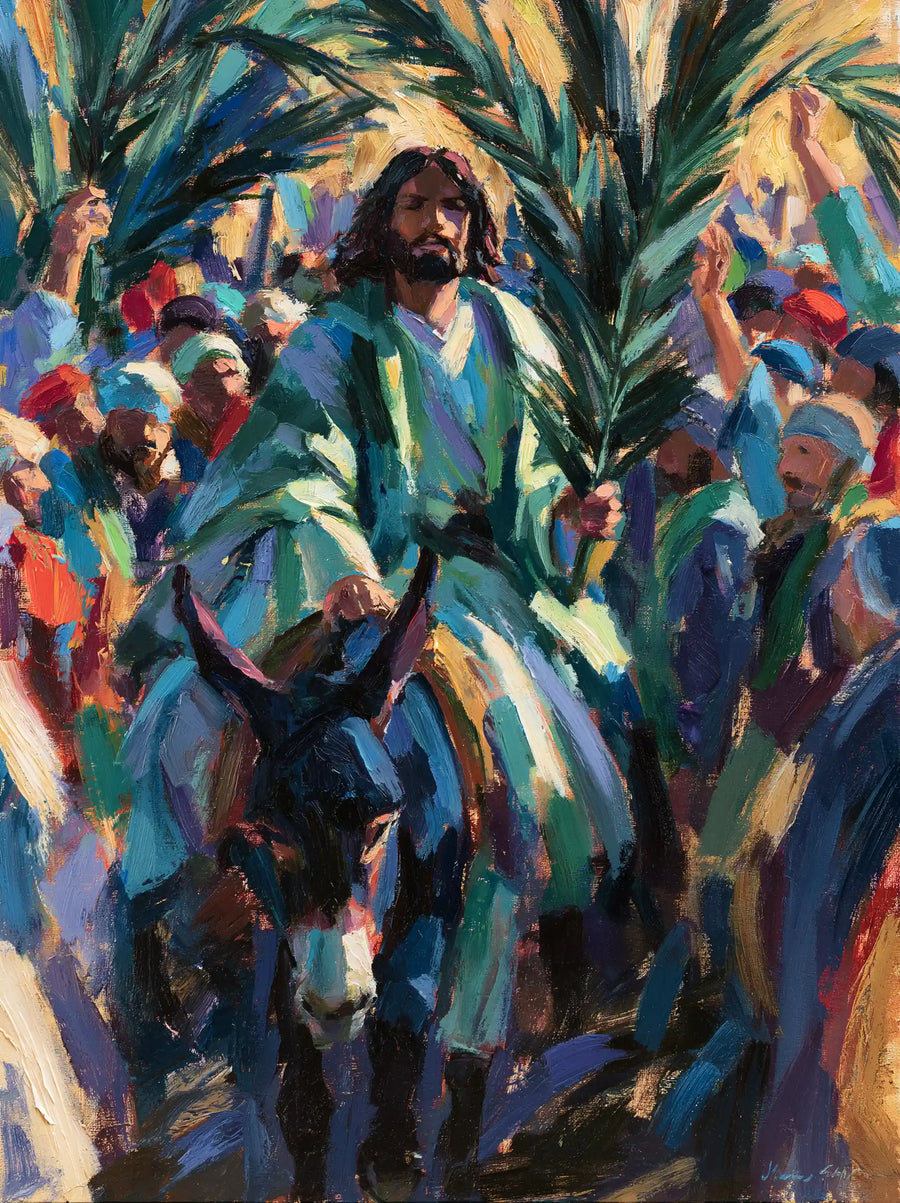 Jesus Enters Jerusalem – Expressionist · Portrait no. 9