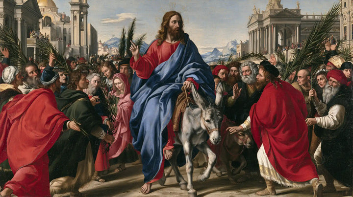 Jesus Enters Jerusalem – Florentine Renaissance · Landscape no. 9