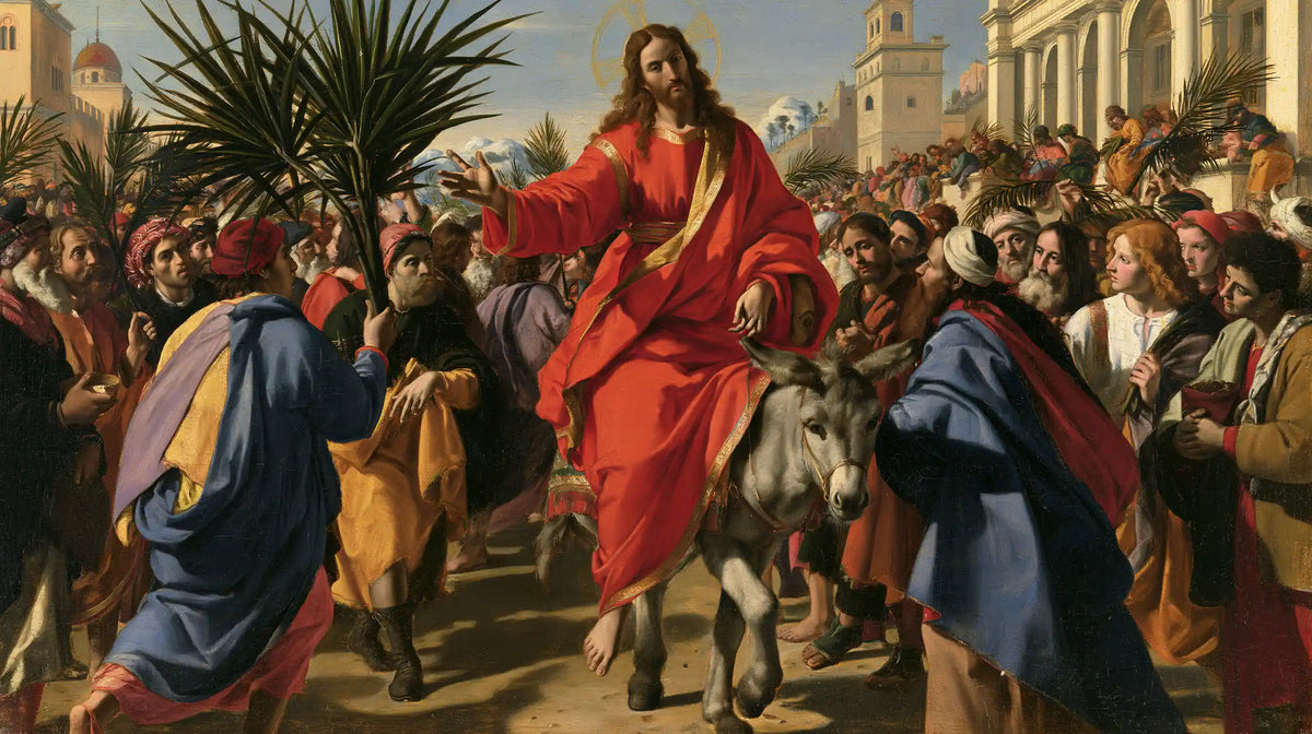 Jesus Enters Jerusalem – Florentine Renaissance · Landscape no. 12