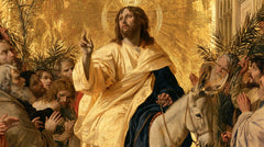 Jesus Enters Jerusalem – Sacred Gold · Landscape no. 8