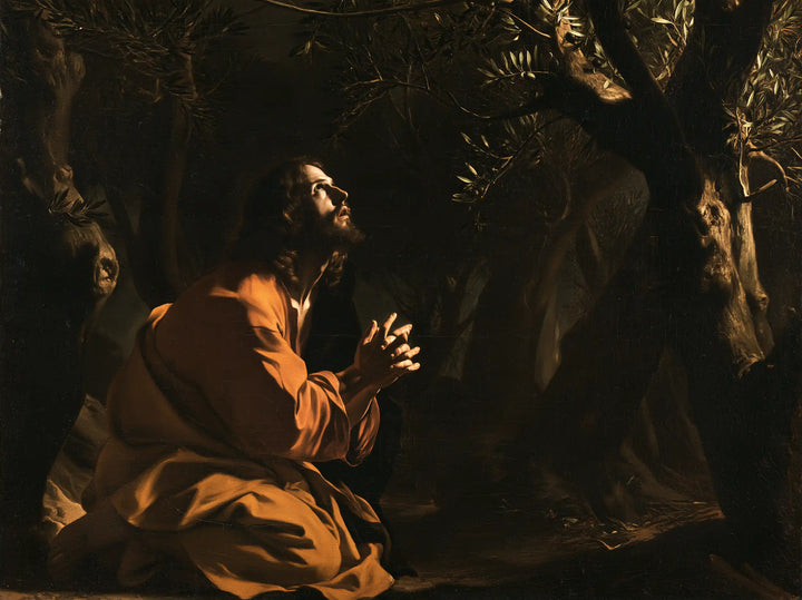 Jesus in Gethsemane — The Offering of the Copper Cloak
