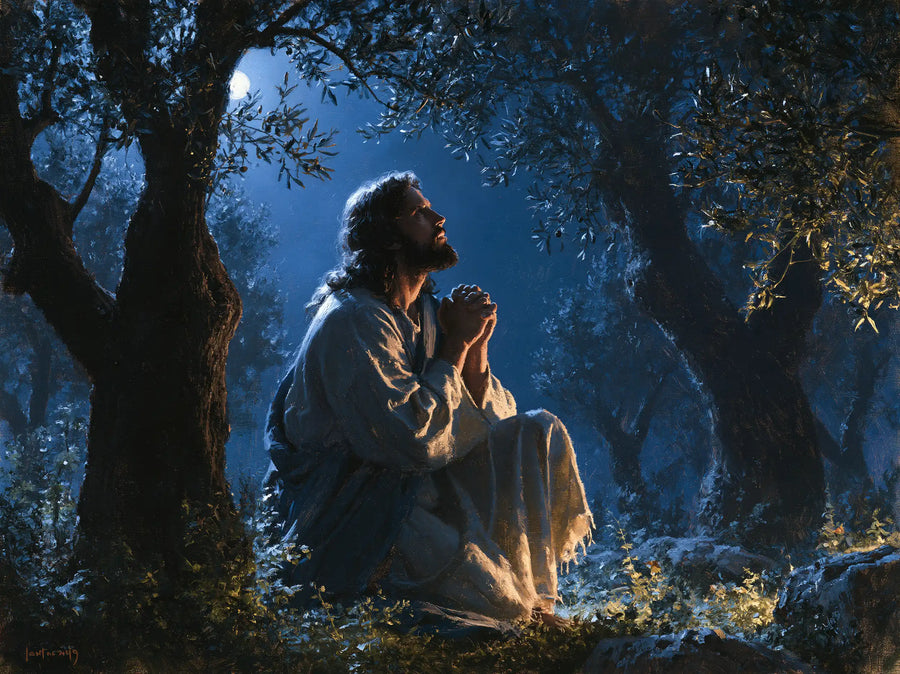 Jesus in Gethsemane — Orison in the Moon’s Circle