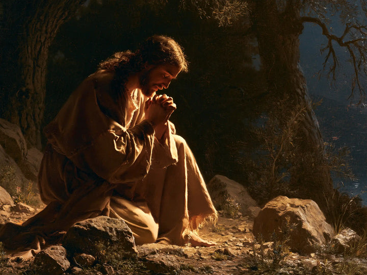 Jesus in Gethsemane — The Vigil beside the Ochre Rock