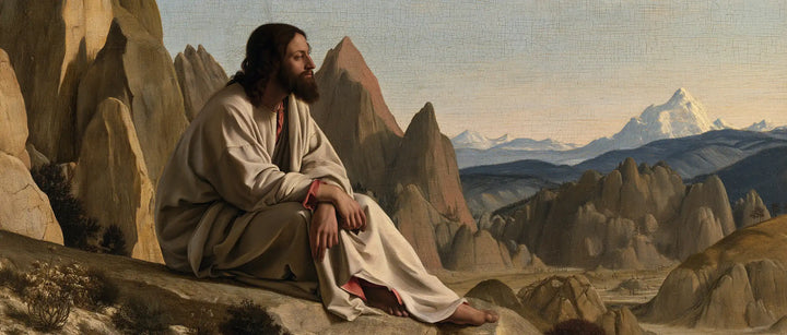 Jesus in the Desert - Florentine Renaissance · Landscape n° 26