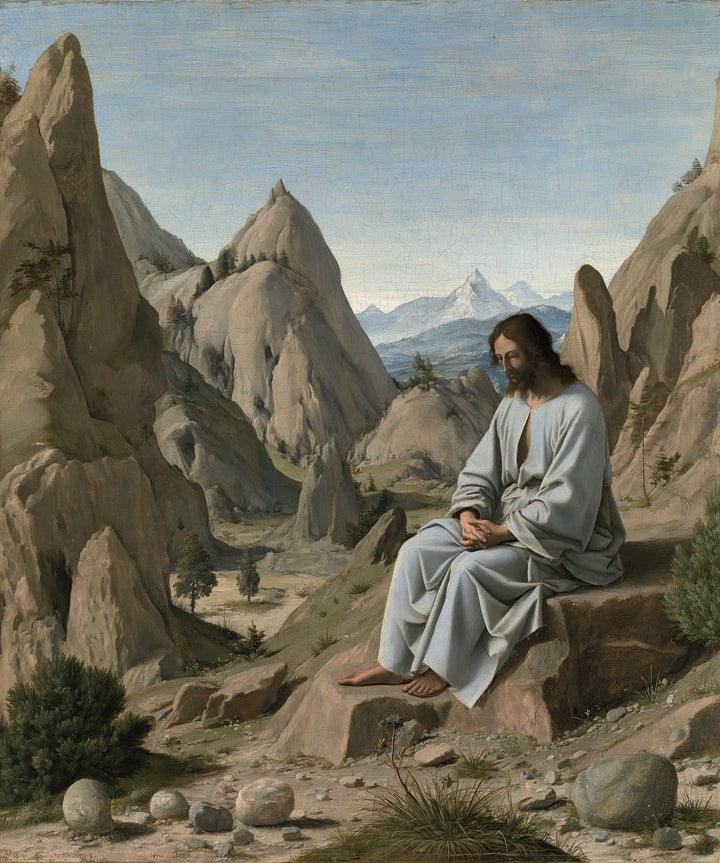 Jesus in the Desert - Florentine Renaissance · Portrait n° 41