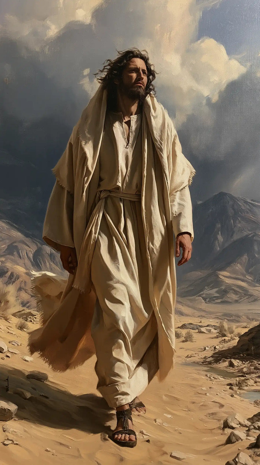 Jesus in the Desert - The Inner Struggle · Portrait n° 12