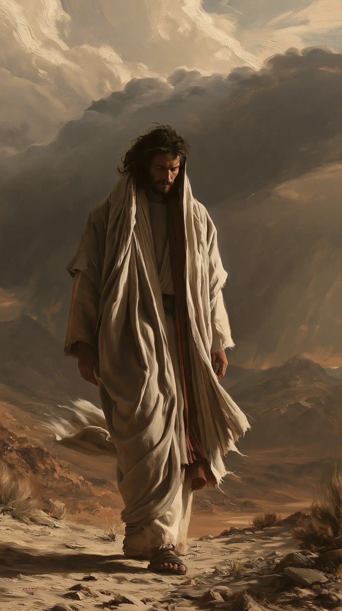 Jesus in the Desert — The Contemplation of Brown Lands