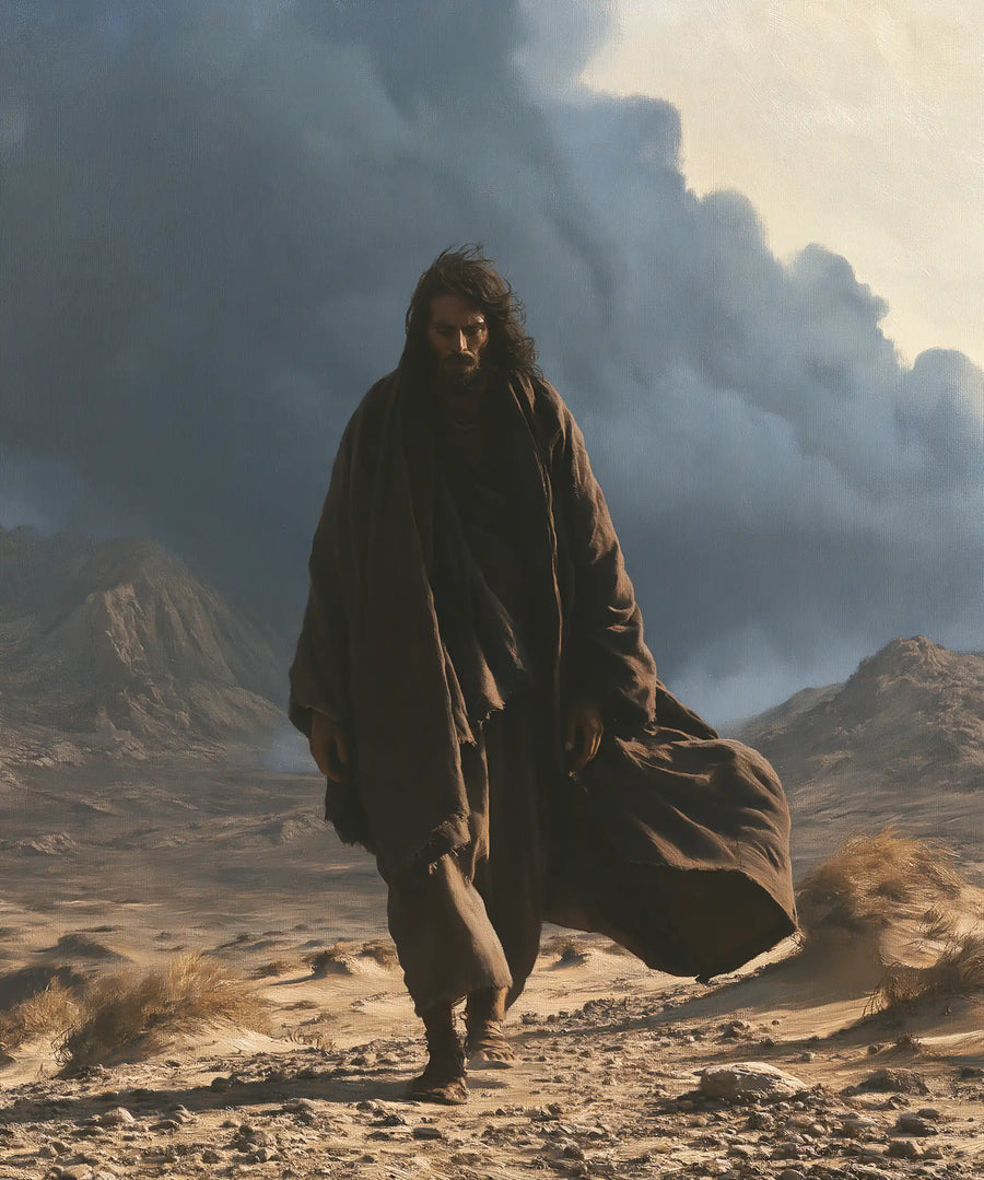 Jesus in the Desert - The Inner Struggle · Portrait n° 42