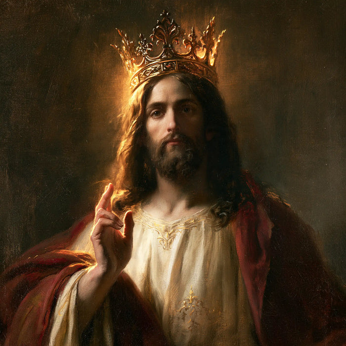 Jesus the King — The Gesture and the Peaceful Gaze