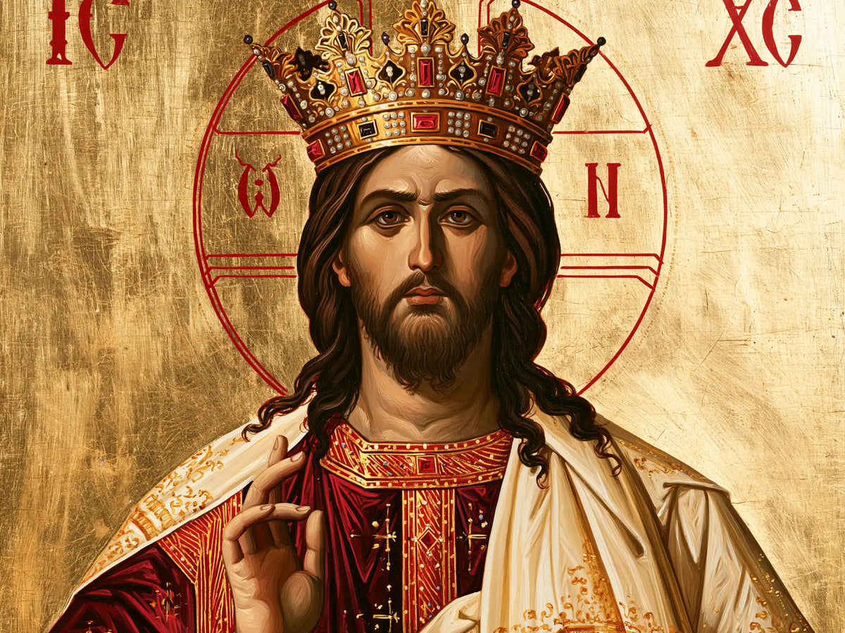 Jesus the King - Contemporary Byzantine · Landscape n° 5