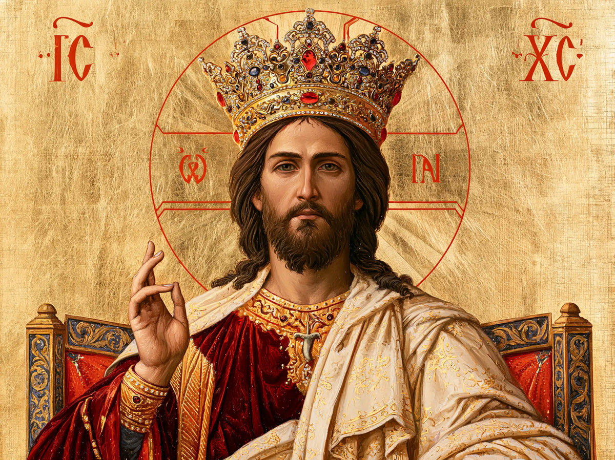 Jesus the King — Repose on the Crimson Throne