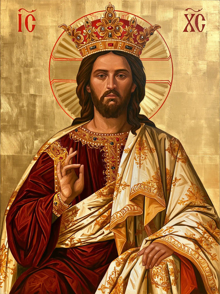 Jesus the King - Contemporary Byzantine · Portrait n° 11
