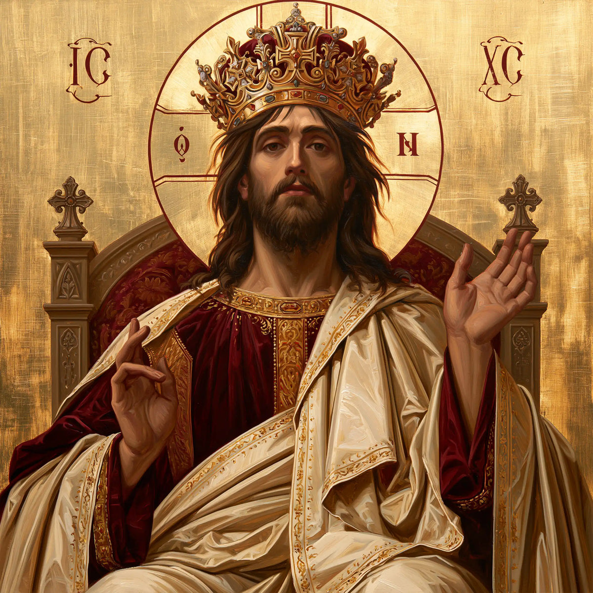 Jesus the King — The Palm Offered to the Day