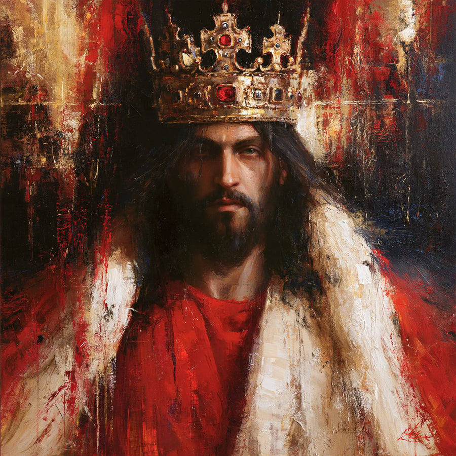 Jesus the King - Expressionist · Square n° 7