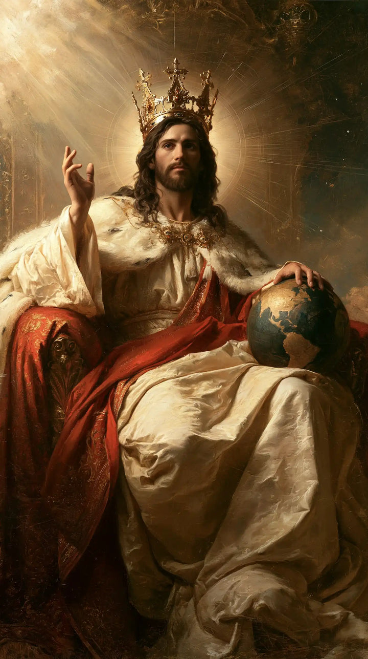 Jesus the King - The Globe of the World · Portrait n° 7