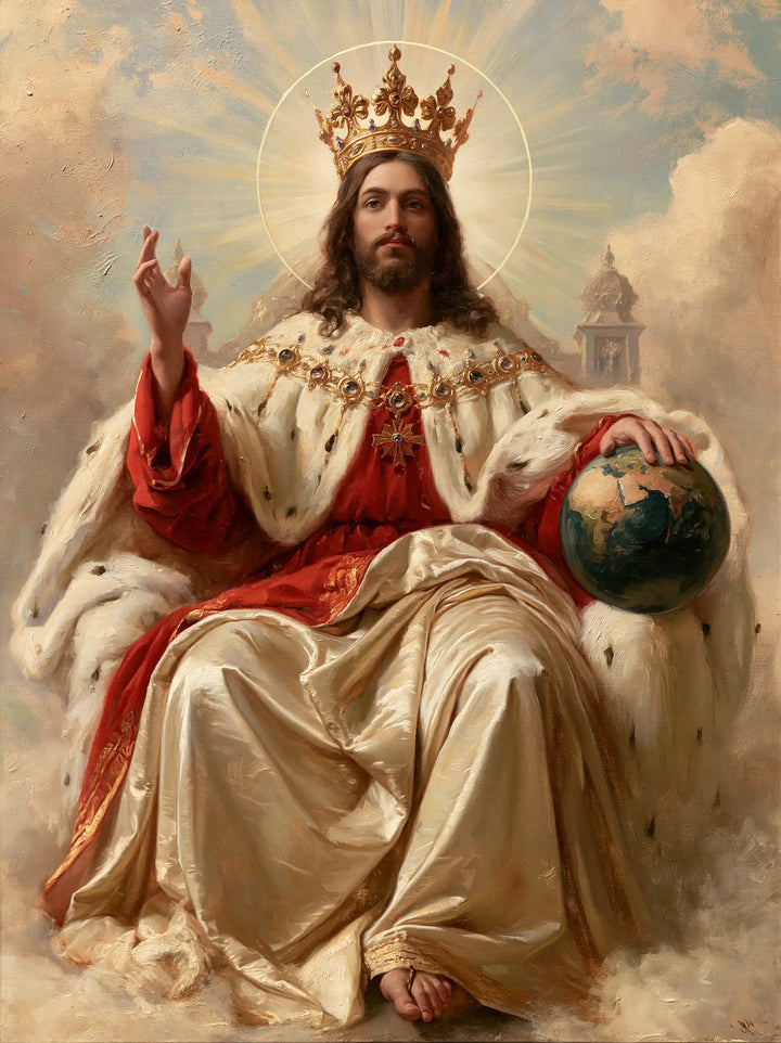 Jesus the King - The Globe of the World · Portrait n° 13