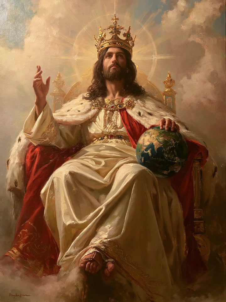 Jesus the King - The Globe of the World · Portrait n° 14
