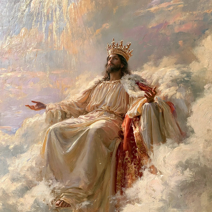 Jesus the King — The Gaze in the Flowing Light