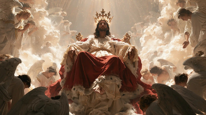Jesus the King — The Throne Between Shadow and Wings