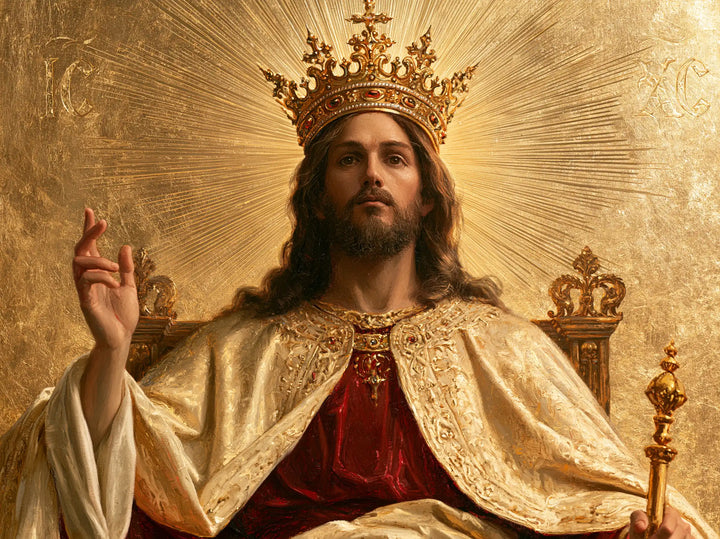 Jesus the King - Sacred Gold · Landscape n° 1