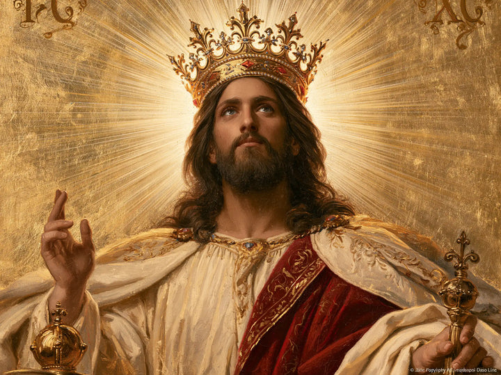 Jesus the King - Sacred Gold · Landscape n° 3