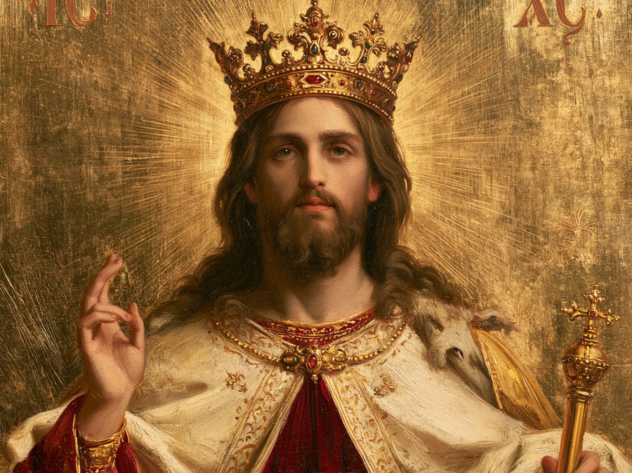 Jesus the King - Sacred Gold · Landscape n° 5