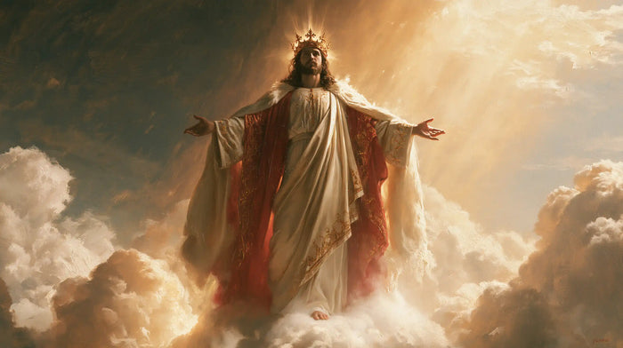 Jesus the King — The Mantle Open to Dawn