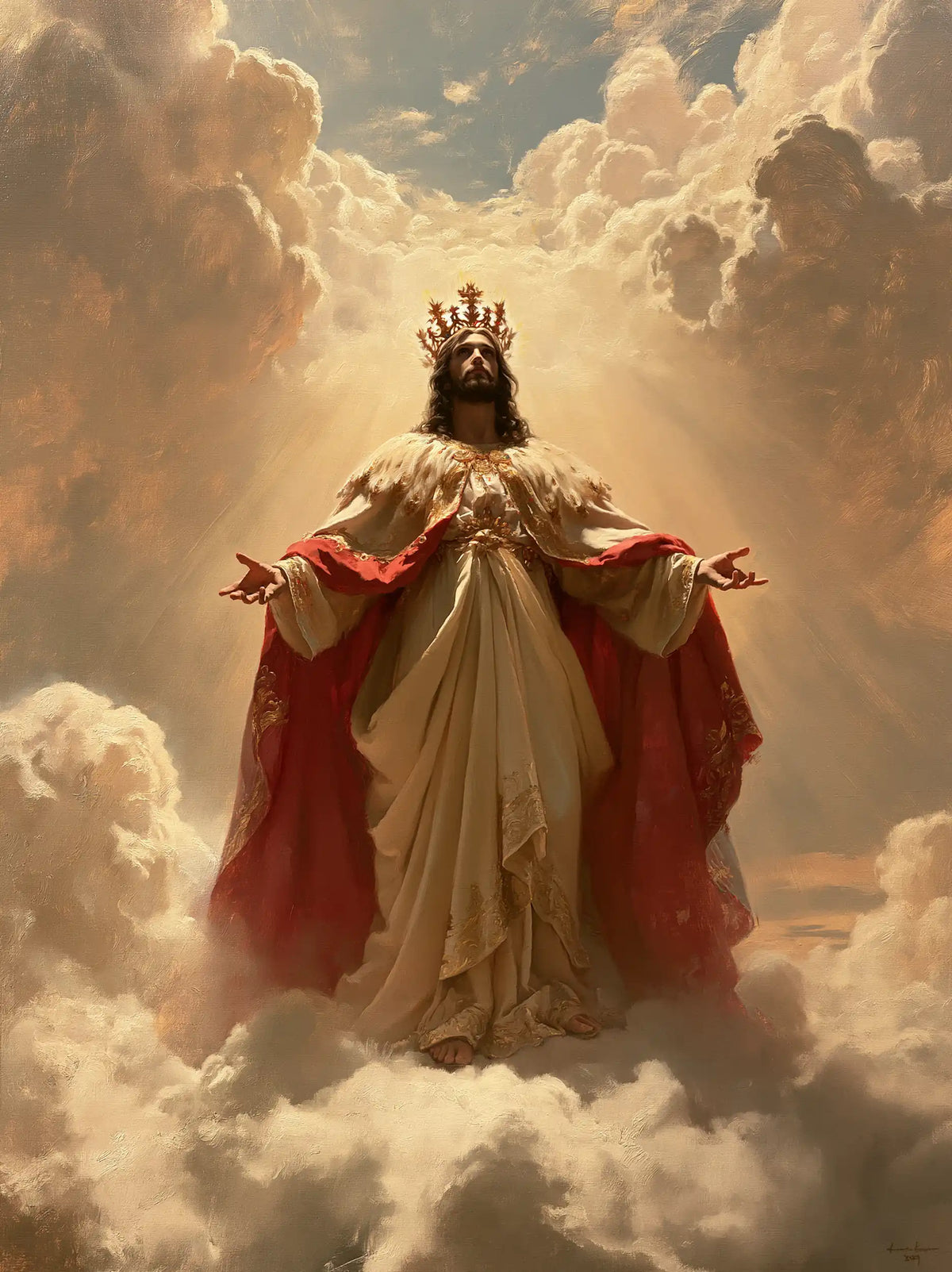 Jesus the King — The Mantle at the Gates of Azure
