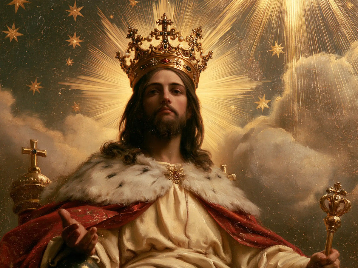 Jesus the King — The Face in the Sun of Stars
