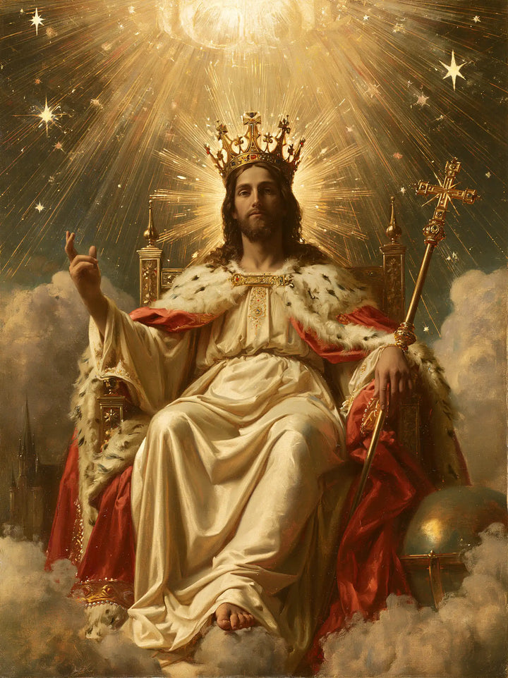 Jesus the King - Symbolist · Portrait n° 12