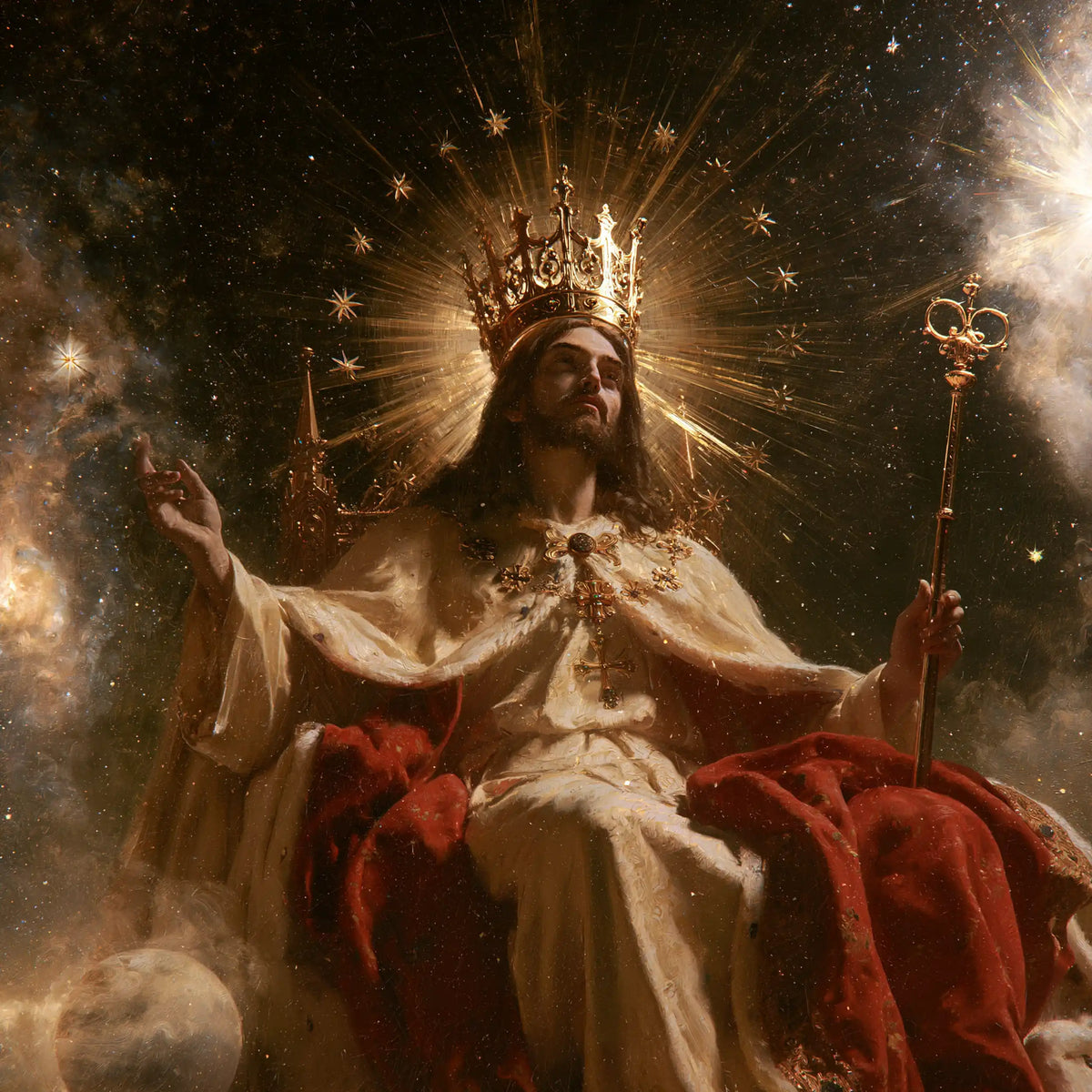 Jesus the King — The Palm in the Starry Immensity