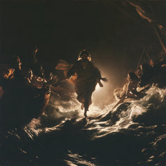 Jesus Walking on Water — Daybreak behind the Presence