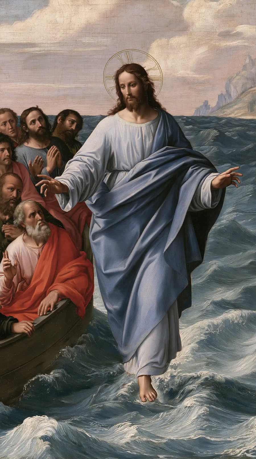 Jesus Walking on Water - Florentine Renaissance · Portrait n° 6