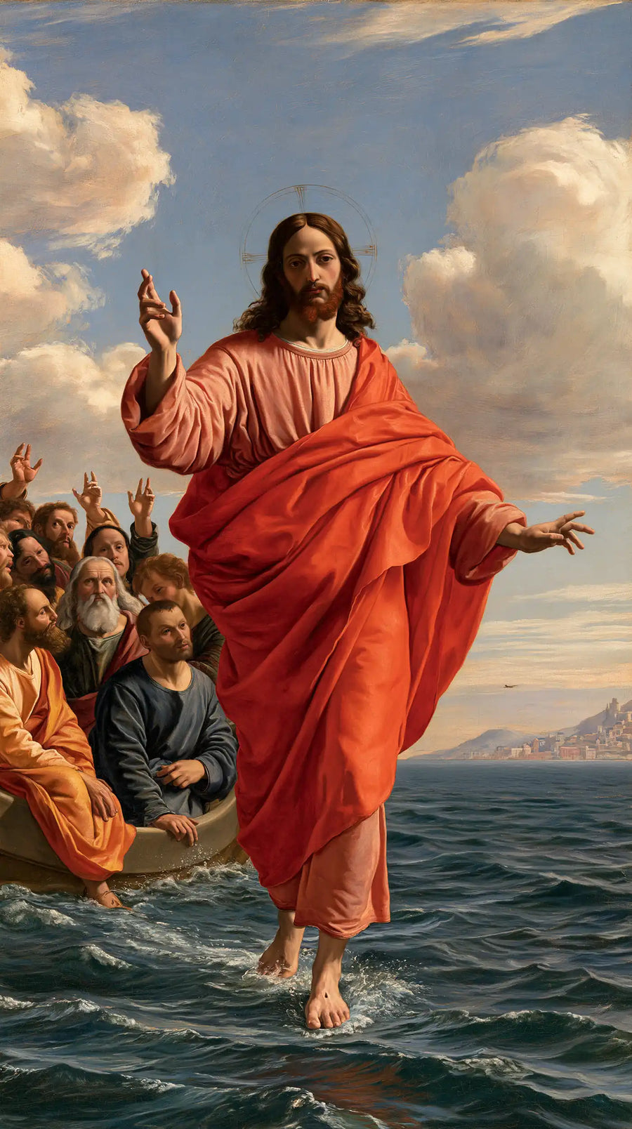 Jesus Walking on Water - Florentine Renaissance · Portrait n° 23