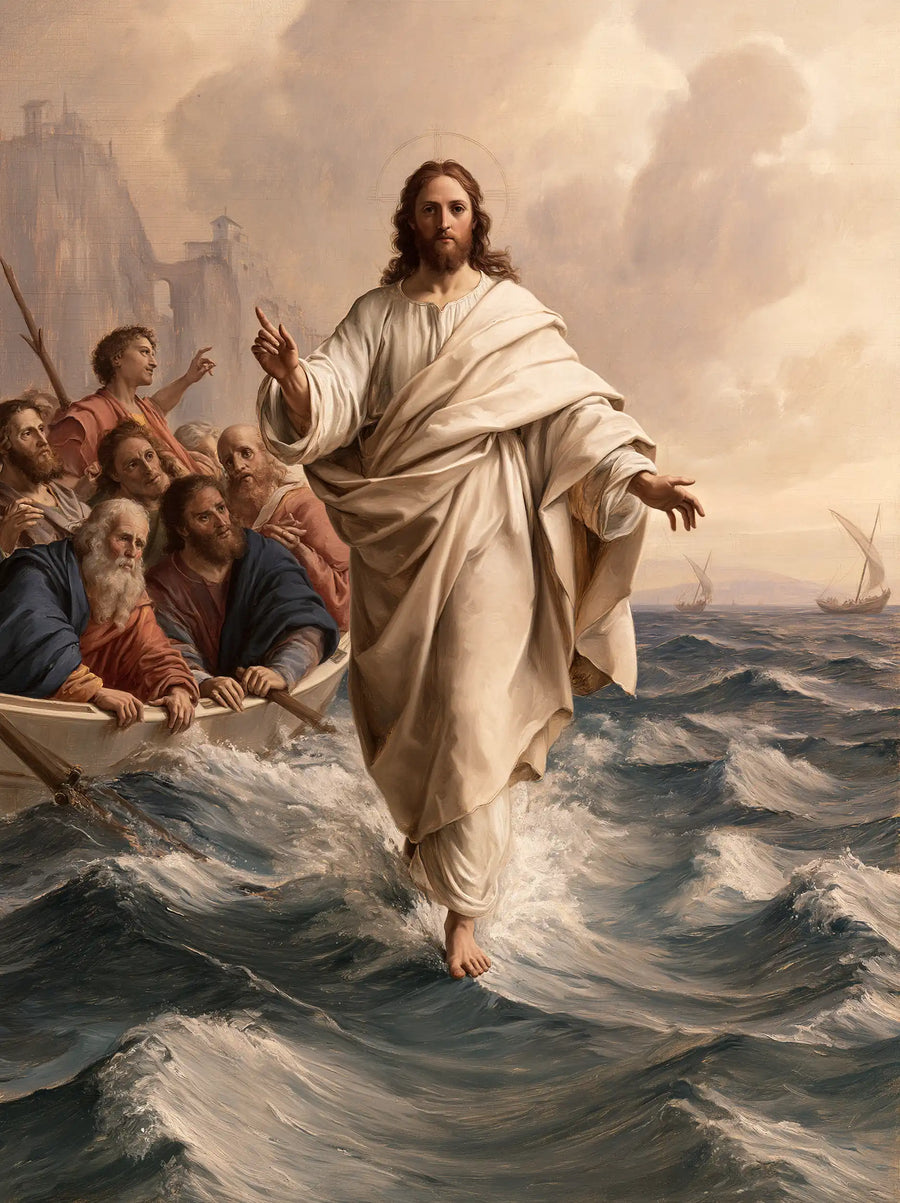 Jesus Walking on Water - Florentine Renaissance · Portrait n° 29