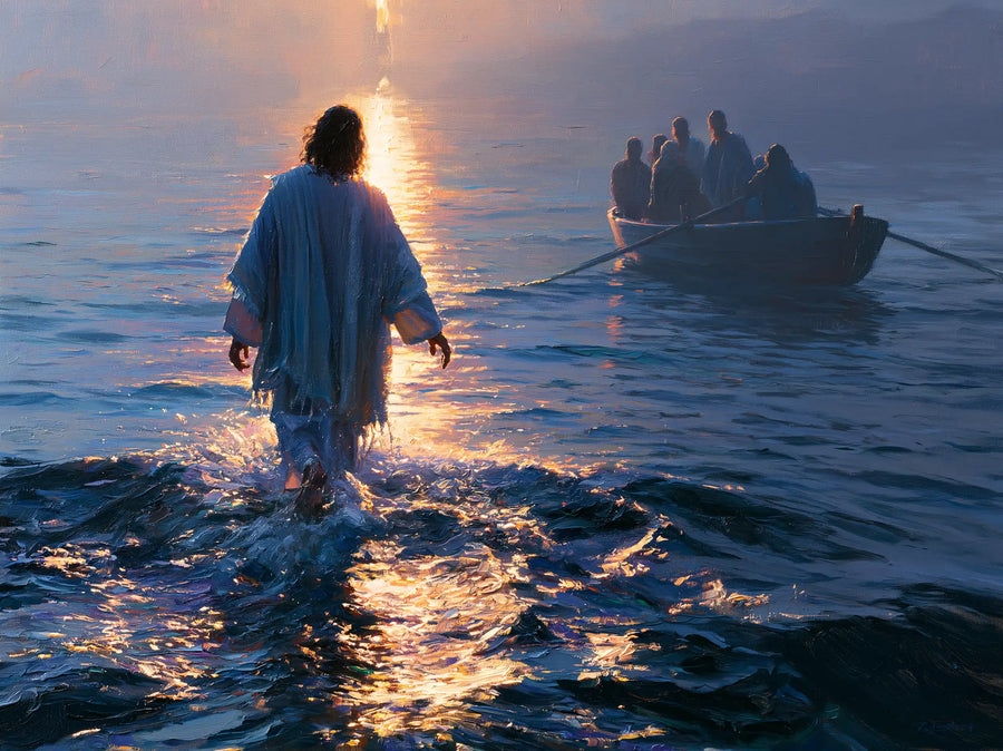 Jesus Walking on Water - Impressionist · Landscape n° 2
