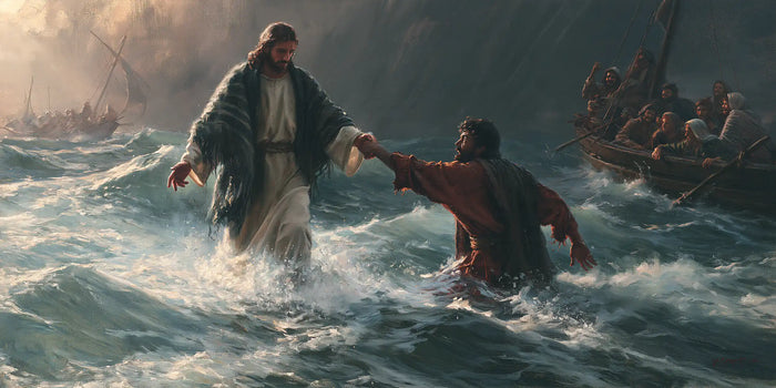 Jesus Walking on Water — The Red Bond in the Pale Current