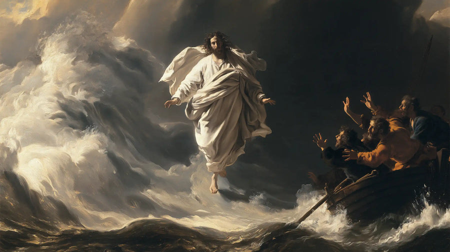 Jesus Walking on Water - Theatrical Baroque · Landscape n° 25