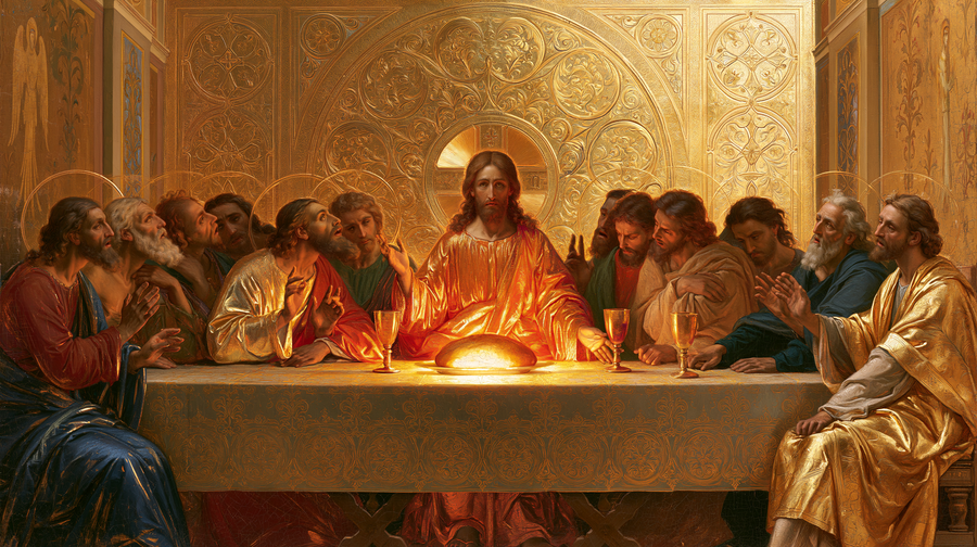 The Last Supper - Sacred Golden n° 4