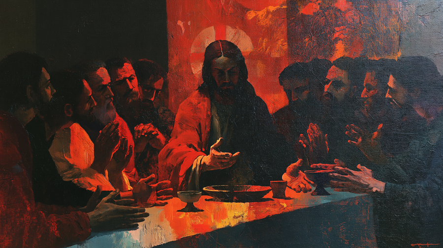 The Last Supper - Psychological close-up view n° 1