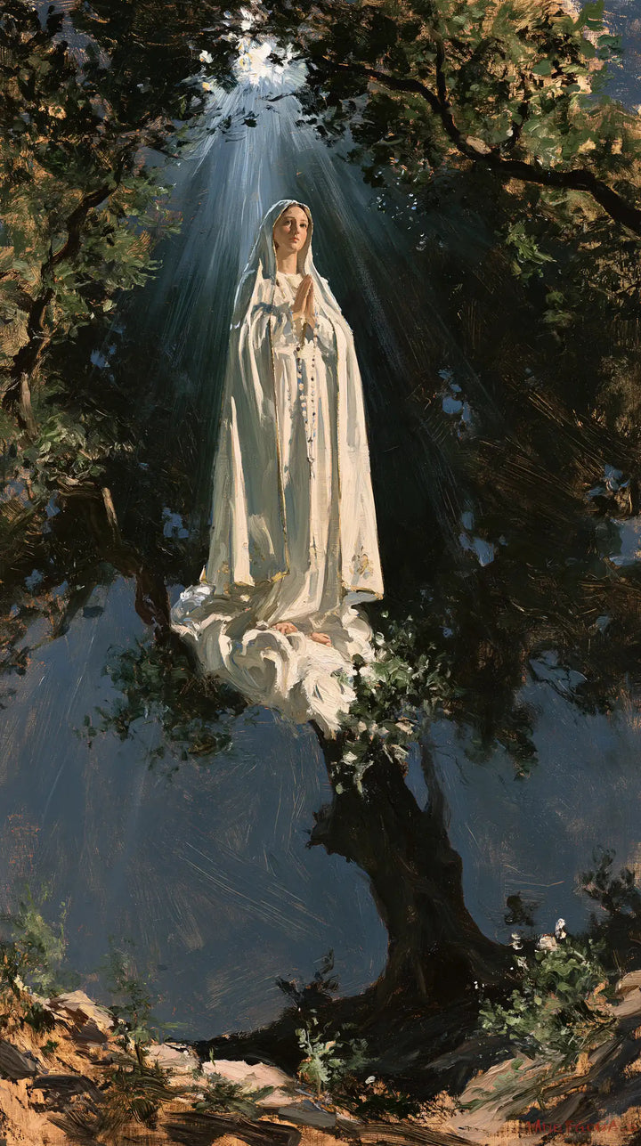 Our Lady of Fatima – Expressionist · Portrait no. 4